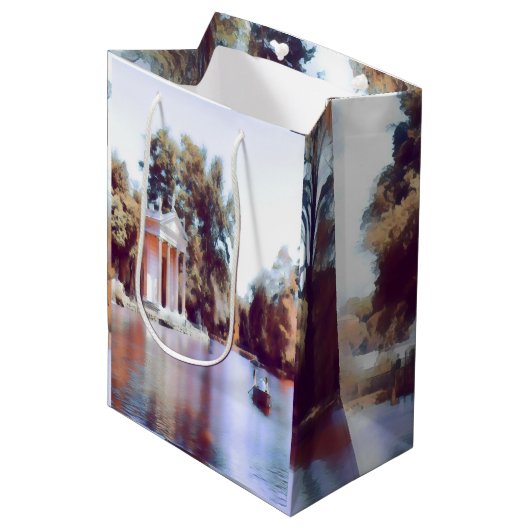 ldp VILLA BORGHESE GARDENS - Rome - Medium Cadeauzakje (Voorkant Gekanteld)