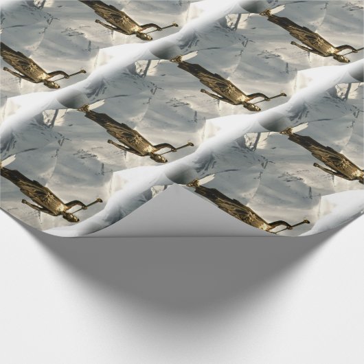 LDS Angel Moroni Cadeaupapier (Hoek)