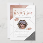 LDS BAPTISM-INVITATIE | Collectie van de Boho-vete Kaart (Voorkant)
