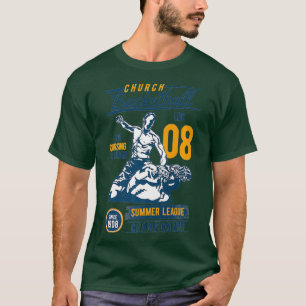 LDS Church Basketball League Funny Mormon Gift T-shirt