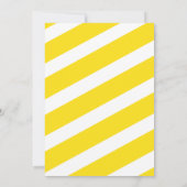 LDS Doop Uitnodiging MEISJE - Geel en Roze (Achterkant)