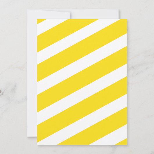 LDS Doop Uitnodiging MEISJE - Geel en Roze (Achterkant)