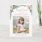 LDS doopprogramma, gevouwen programma (Voorkant)