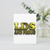 LDS en Proud Briefkaart (Staand voorkant)
