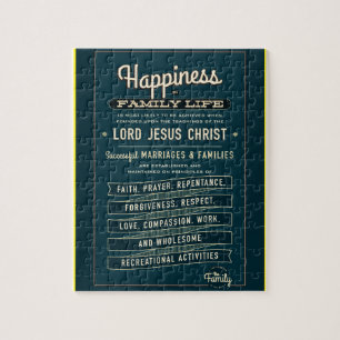 LDS Familie Proclamation puzzle. Legpuzzel