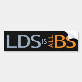 LDS is alle BS-bumpersticker Bumpersticker (Voorkant)