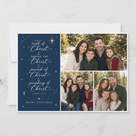 LDS kerst Boek van Mormon Schriftuur Feestdagenkaart