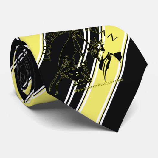 LDS Libertarian Voluntaryism Stropdas (Opgerold)