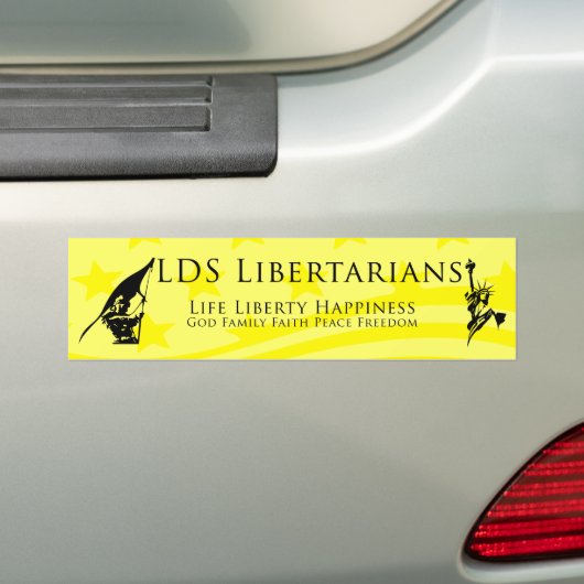 LDS Libertarians Bumpersticker (Op auto)