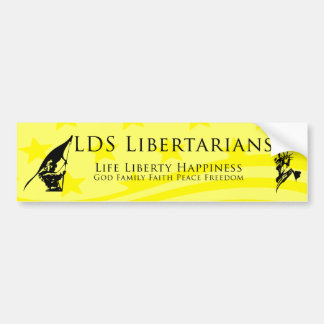 LDS Libertarians Bumpersticker