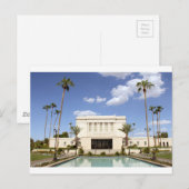 lds mesa arizona tempel mormoon foto briefkaart (Voorkant / Achterkant)