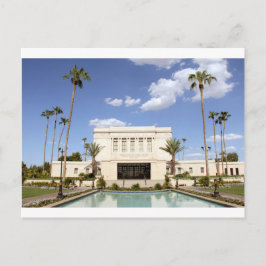 lds mesa arizona tempel mormoon foto briefkaart