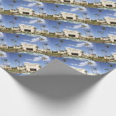 lds mesa arizona tempel mormoon foto cadeaupapier (Hoek)