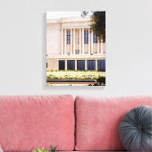 lds mesa arizona tempel mormoon foto canvas afdruk (Insitu (Woonkamer))