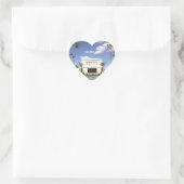 lds mesa arizona tempel mormoon foto hart sticker (Tas)