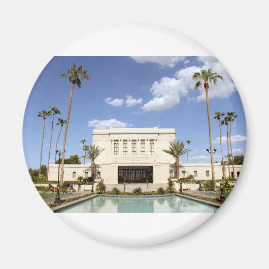 lds mesa arizona tempel mormoon foto magneet (Voorkant)