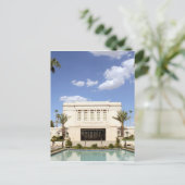 lds mesa arizona temple mormon afbeelding briefkaart (Staand voorkant)