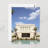 lds mesa arizona temple mormon afbeelding briefkaart (Voorkant / Achterkant)