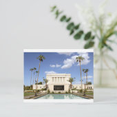 lds mesa arizona temple mormon afbeelding briefkaart (Staand voorkant)