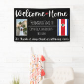 LDS Missionaire Homecoming Welkom Home Aangepast t Spandoek (Insitu)