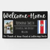 LDS Missionaire Homecoming Welkom Home Aangepast t Spandoek (Horizontaal)