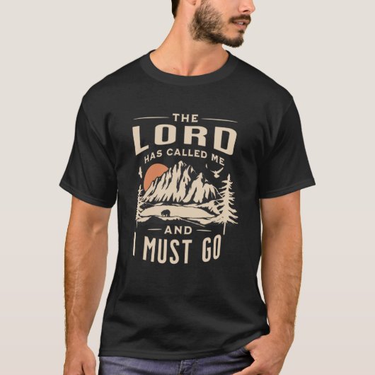 LDS-missionaris De Heer heeft me gebeld T-shirt (Voorkant)