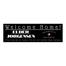 LDS Missionaris Welkom Huis Aangepaste Poster Sign