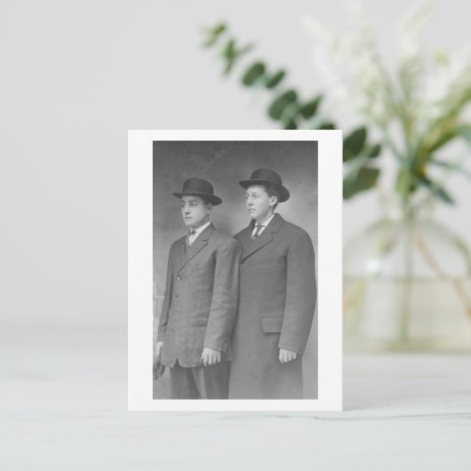 LDS-missionarissen Briefkaart (Staand voorkant)