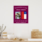 LDS Missionary Welcome Home Custom Spanish Poster (Keuken)