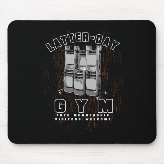 Lds Mormon Grappig Mannen Vrouwen Jongens Meisjes  Muismat (Voorkant)