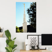 lds mormon las vegas nv tempel poster (Thuiskantoor)