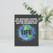 LDS Mormon Life Premortal Resurrection Missionary Briefkaart (Staand voorkant)