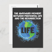LDS Mormon Life Premortal Resurrection Missionary Briefkaart (Voorkant / Achterkant)