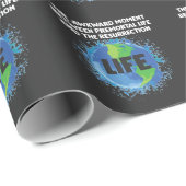 LDS Mormon Life Premortal Resurrection Missionary Cadeaupapier (Rol Hoek)