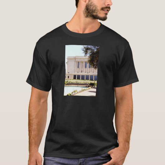 lds mormon mesa arizona temple afbeelding t-shirt (Voorkant)