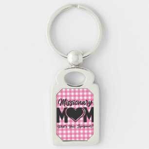 LDS Mormon Missionary Mam Metal Sleutelhanger Key 