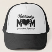 LDS Mormon Missionary Mam Trucker Hat Baseball Pet (Voorkant)