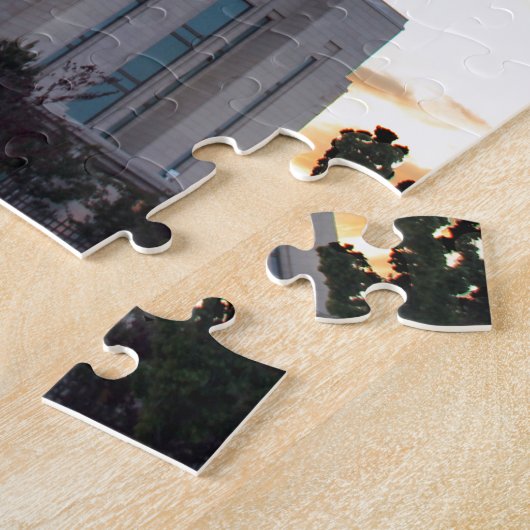 LDS-mormon Oquirrh Mountain Utah-tempel Legpuzzel (Zijkant)