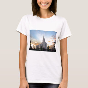 LDS-mormon Oquirrh Mountain Utah-tempel T-shirt