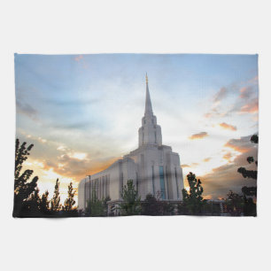 LDS-mormon Oquirrh Mountain Utah-tempel Theedoek