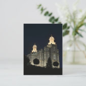 LDS Mormon Temple Logan, Utah Briefkaart (Staand voorkant)