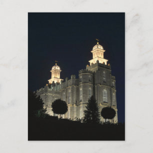LDS Mormon Temple Logan, Utah Briefkaart