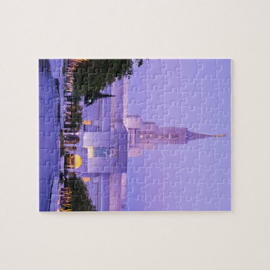 LDS Mormon Temple Sunrise - Utah Legpuzzel (Horizontaal)