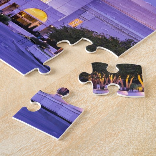 LDS Mormon Temple Sunrise - Utah Legpuzzel (Zijkant)