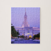 LDS Mormon Temple Sunrise - Utah Legpuzzel (Verticaal)