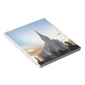 LDS mormoon Oquirrh Mountain Utah tempel Notitieblok (Schuin)