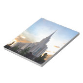 LDS mormoon Oquirrh Mountain Utah tempel Notitieblok (Linkerzijde)