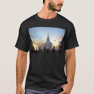 LDS mormoon Oquirrh Mountain Utah tempel T-shirt