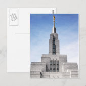 lds mormoonse Draper ut tempelspits Briefkaart (Voorkant / Achterkant)