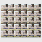 lds mormoonse mesa arizona tempel foto cadeaupapier (Vlak)